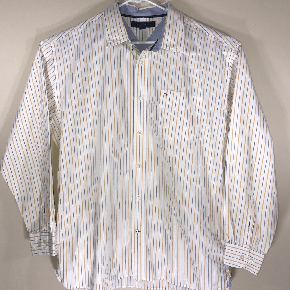 Tommy Hilfiger Striped Long Sleeve Size XL